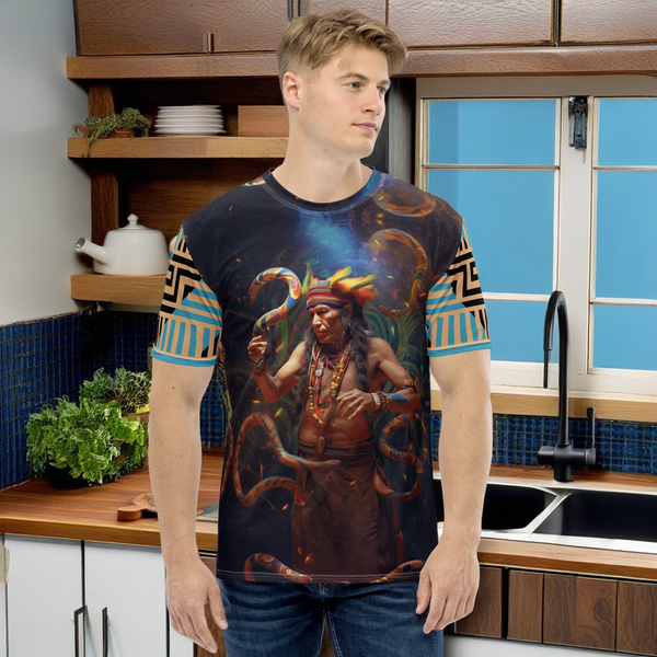 All Over T-Shirt: Ayahuasca Collection, celebrating indigenous wisdom.